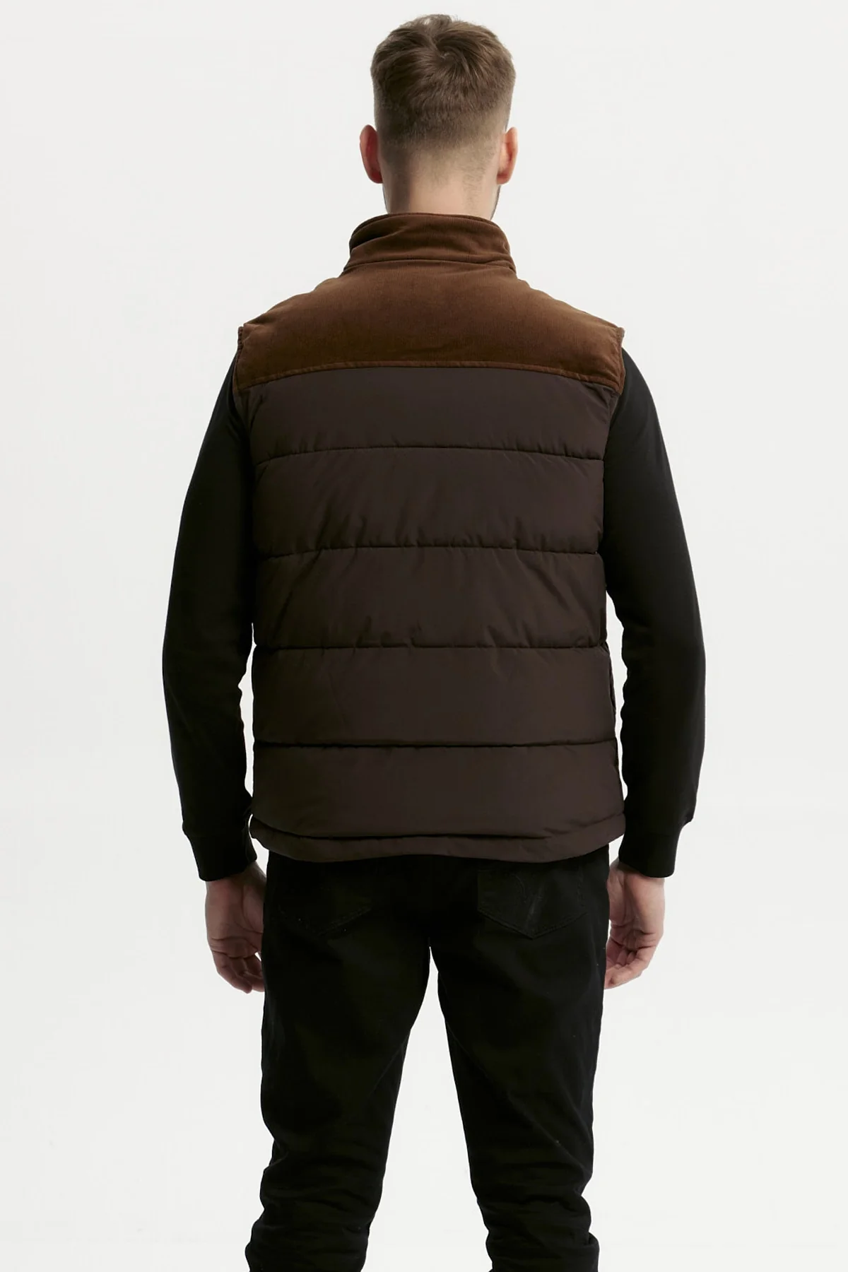 Parka Hombre Slim Chocolate - Image 3