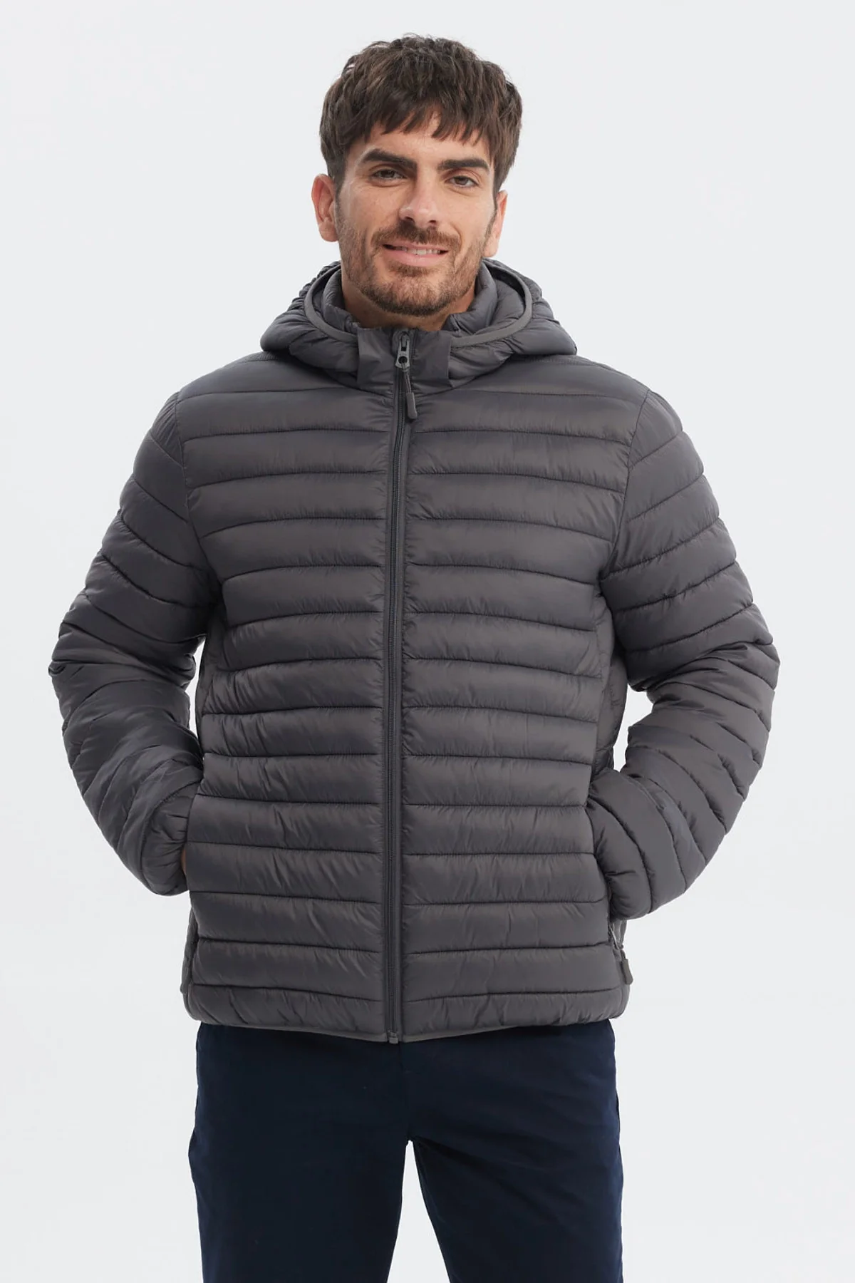 Parka Hombre Slim Marengo