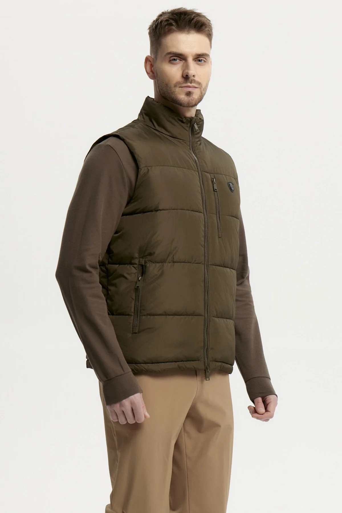 Parka Hombre Slim Verde - Image 2