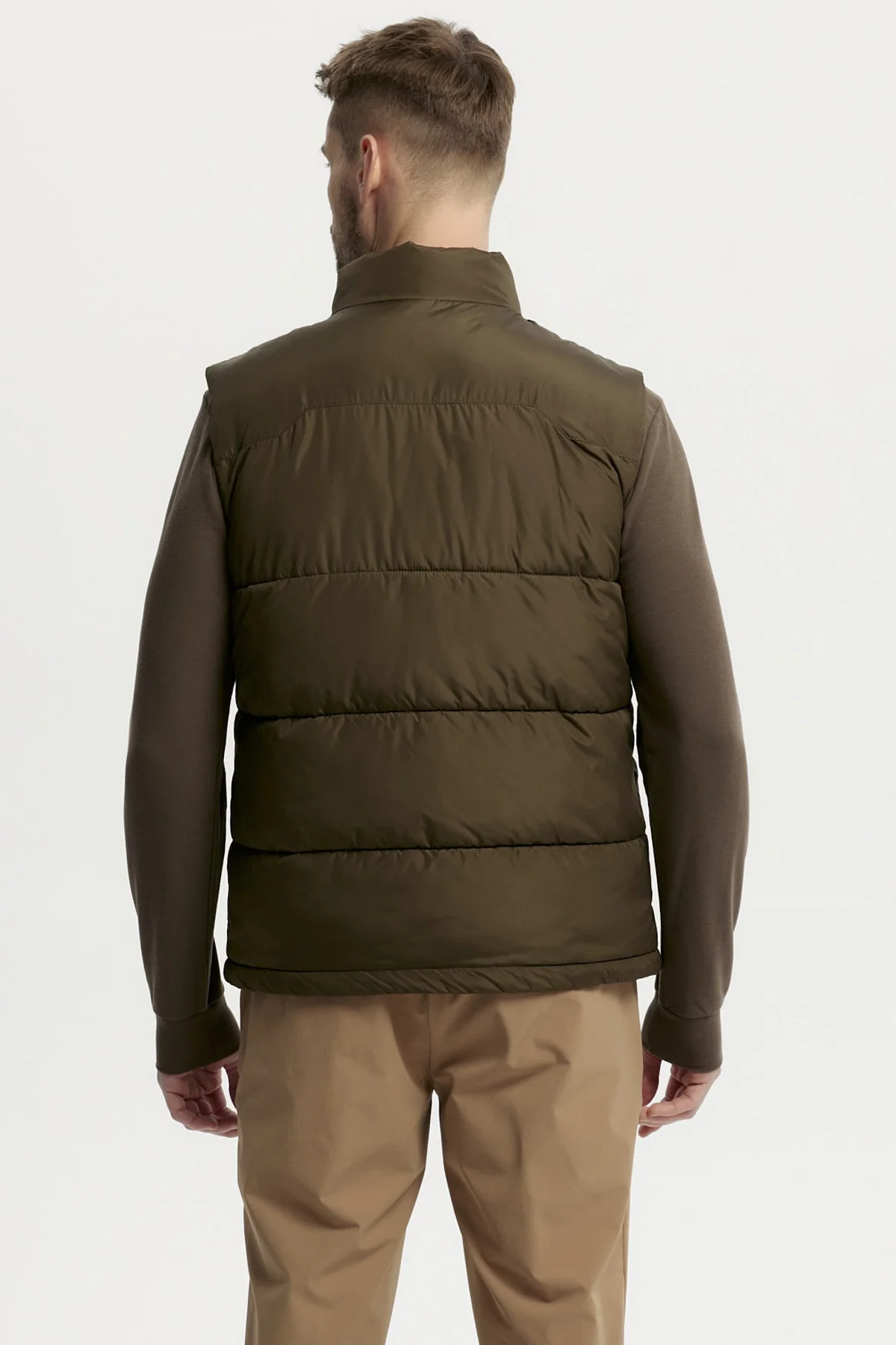 Parka Hombre Slim Verde - Image 3