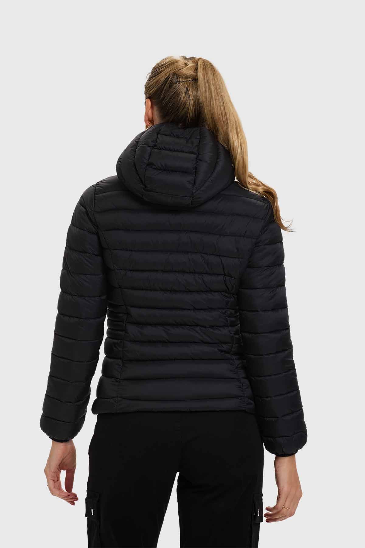 Parka Mujer Corta Plummy Negro - Image 3