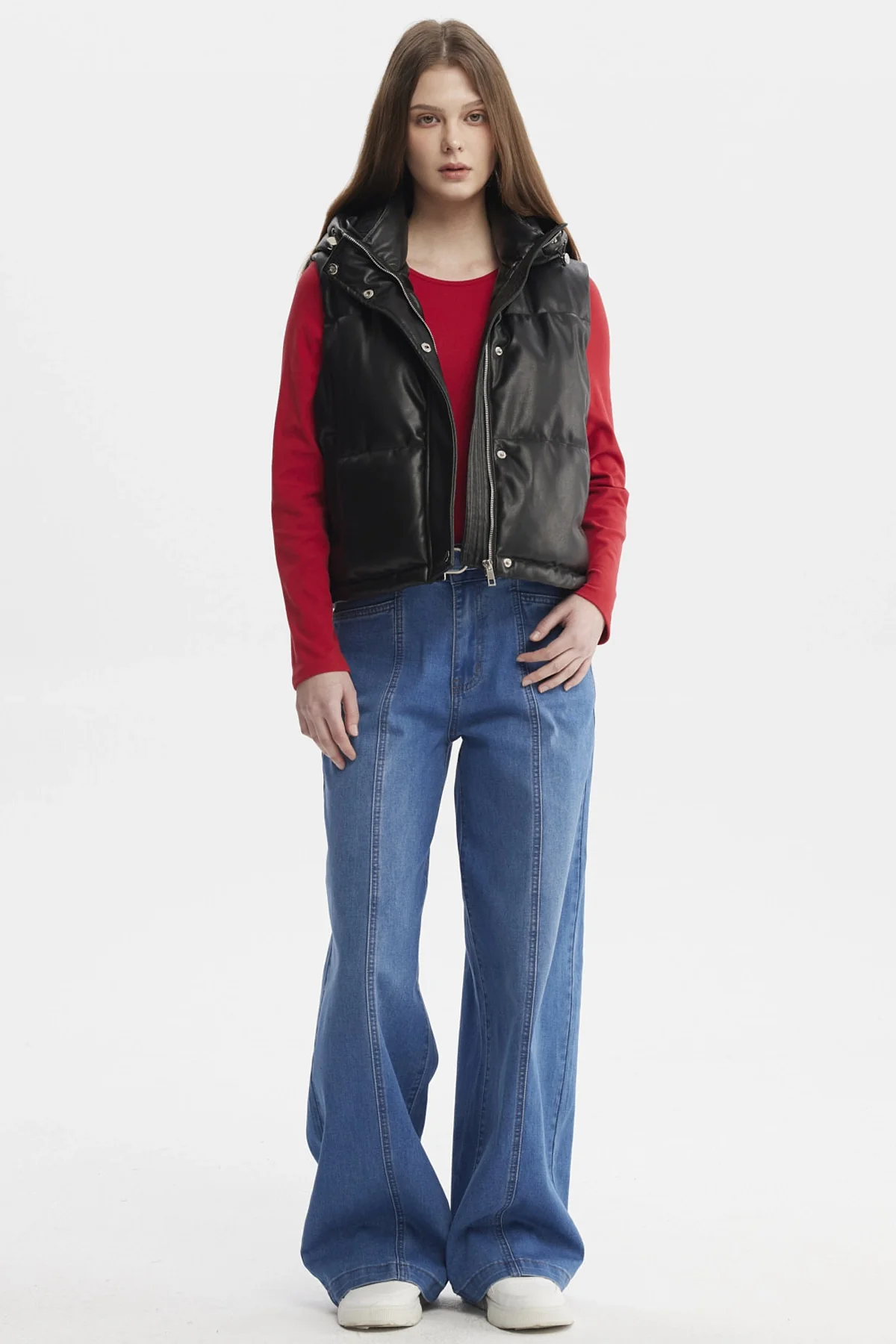 Parka Mujer Juvenil Negro - Image 4