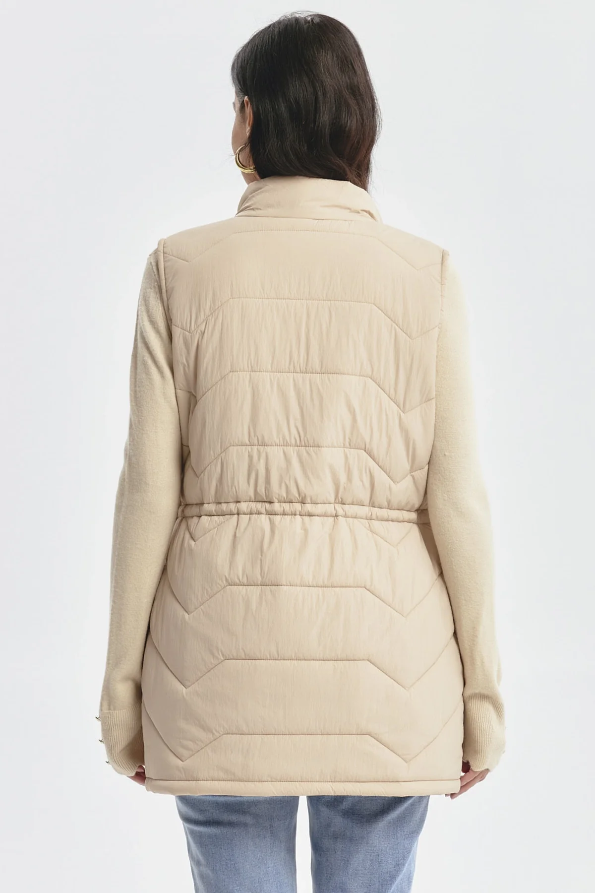 Parka Mujer Lisa Beige - Image 3