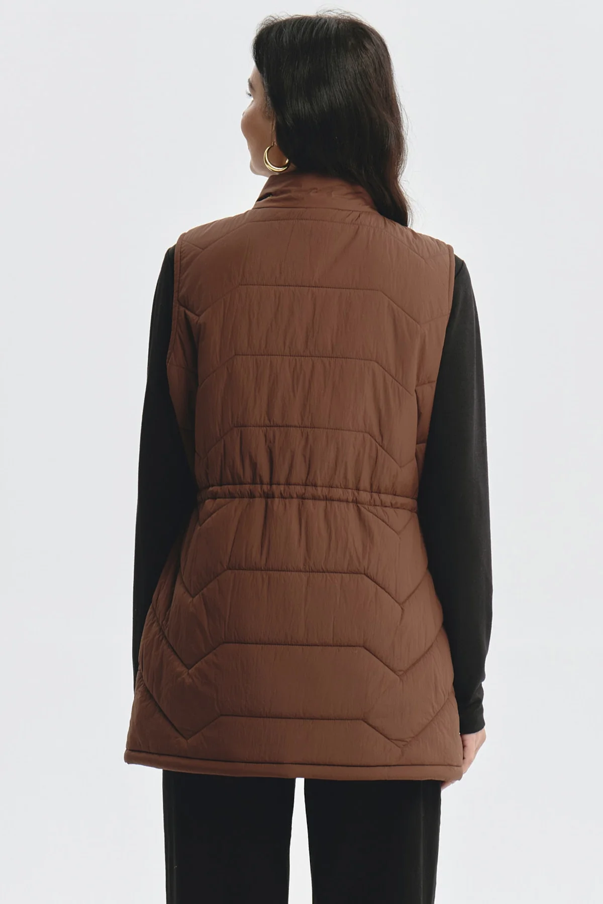 Parka Mujer Lisa Café - Image 3