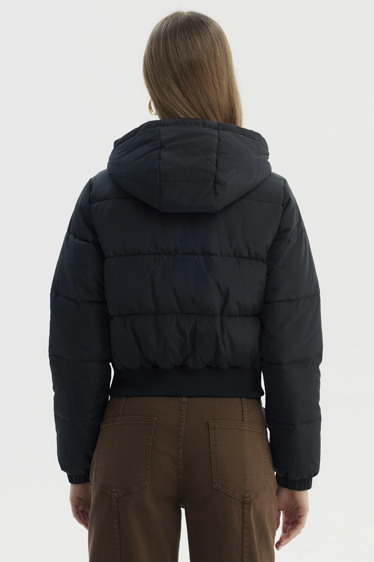 Parka Mujer Puffa Chiporro Negro - Image 3