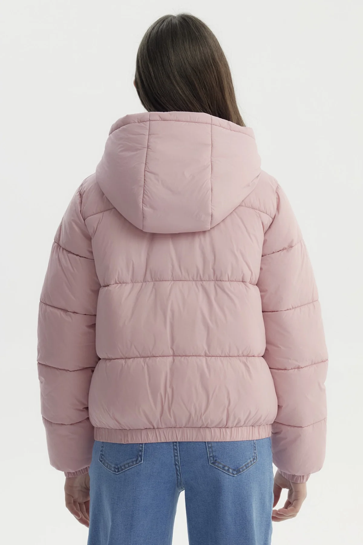 Parka Niña Básica Teen Rosado - Image 3
