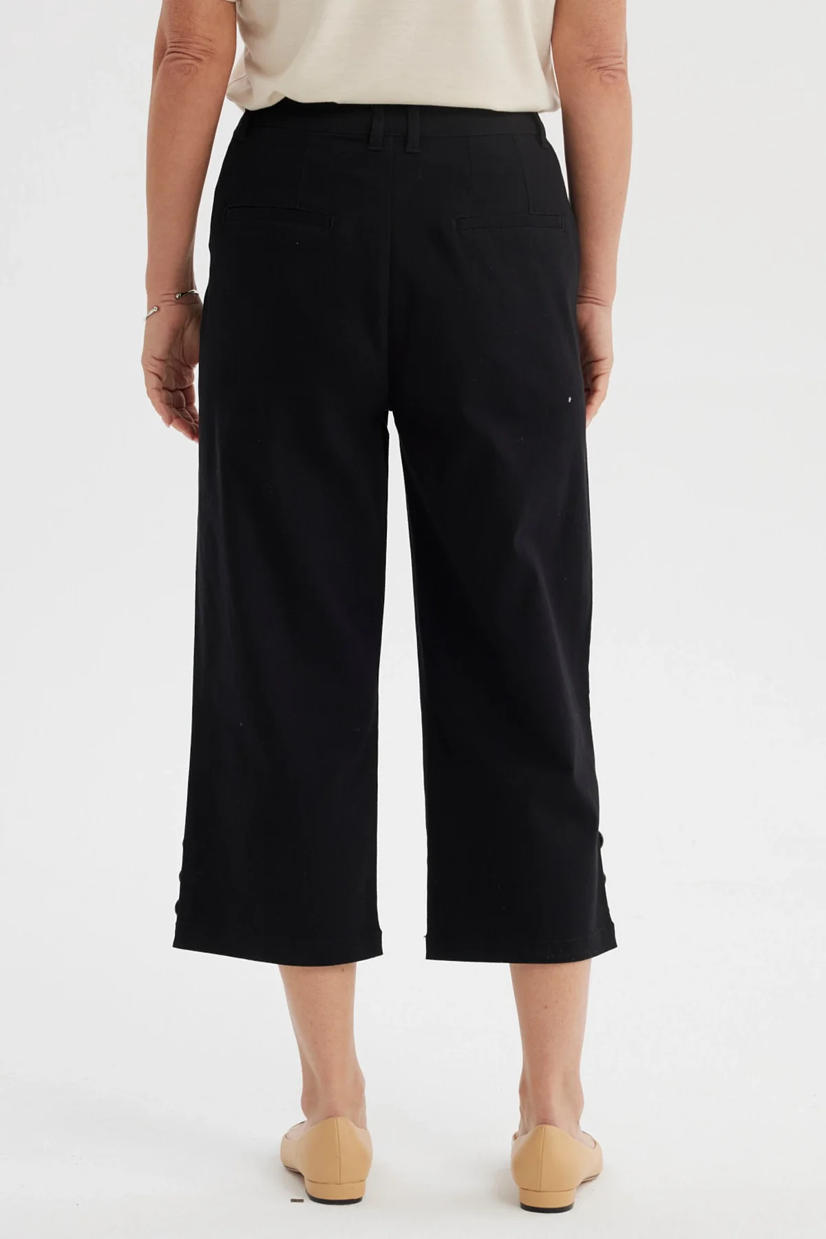 Pescador Mujer Detalle Pretina Negro - Image 3