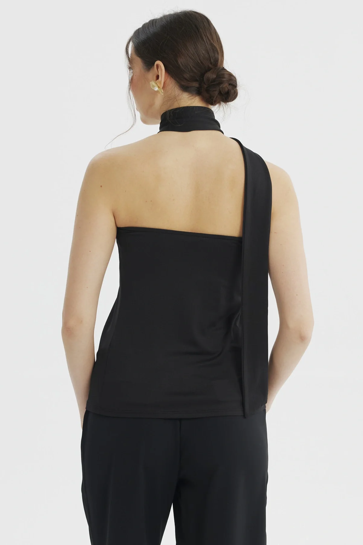 Peto Mujer Hombre Descubierto Negro - Image 3