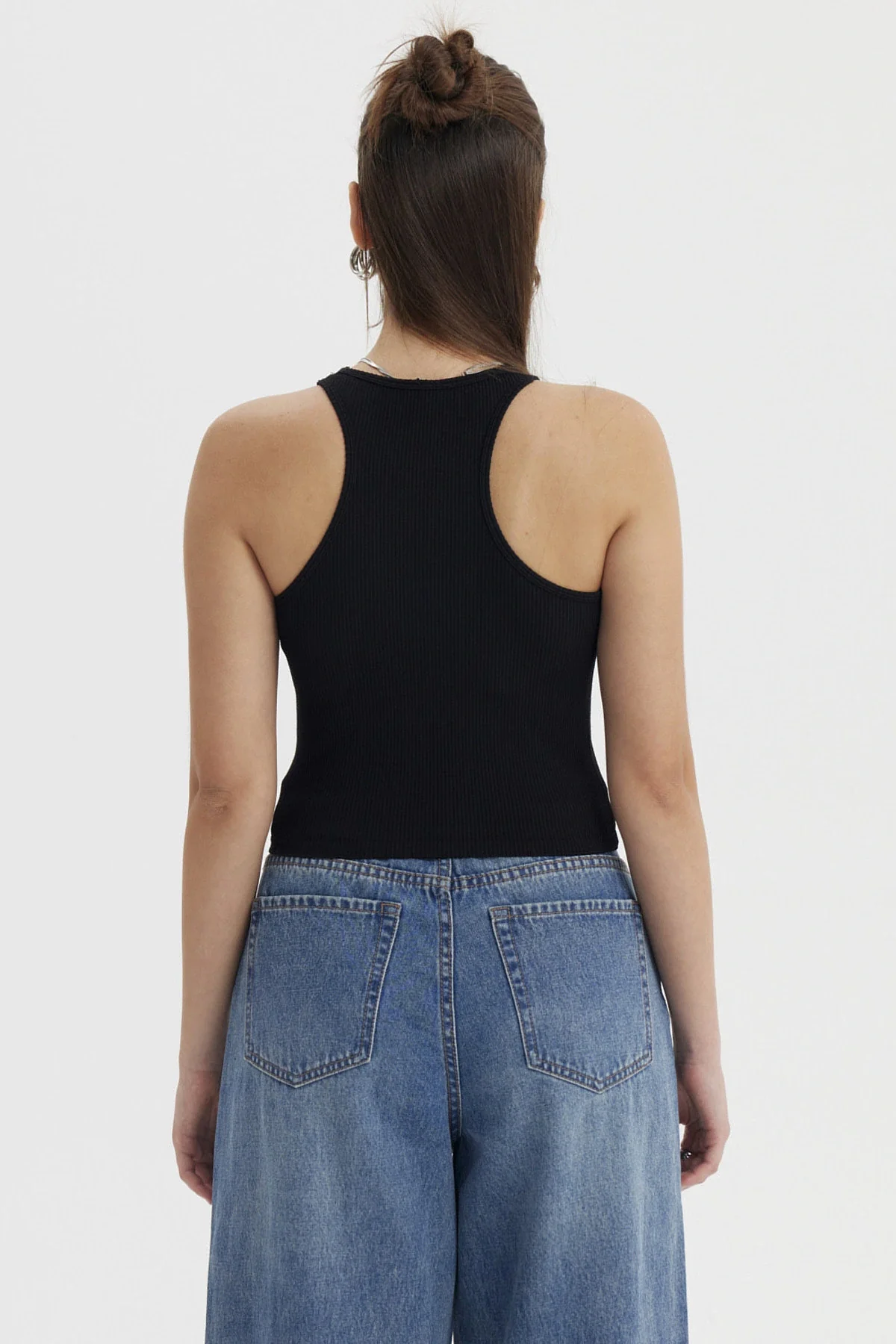 Peto Mujer Musculosa Negro - Image 3