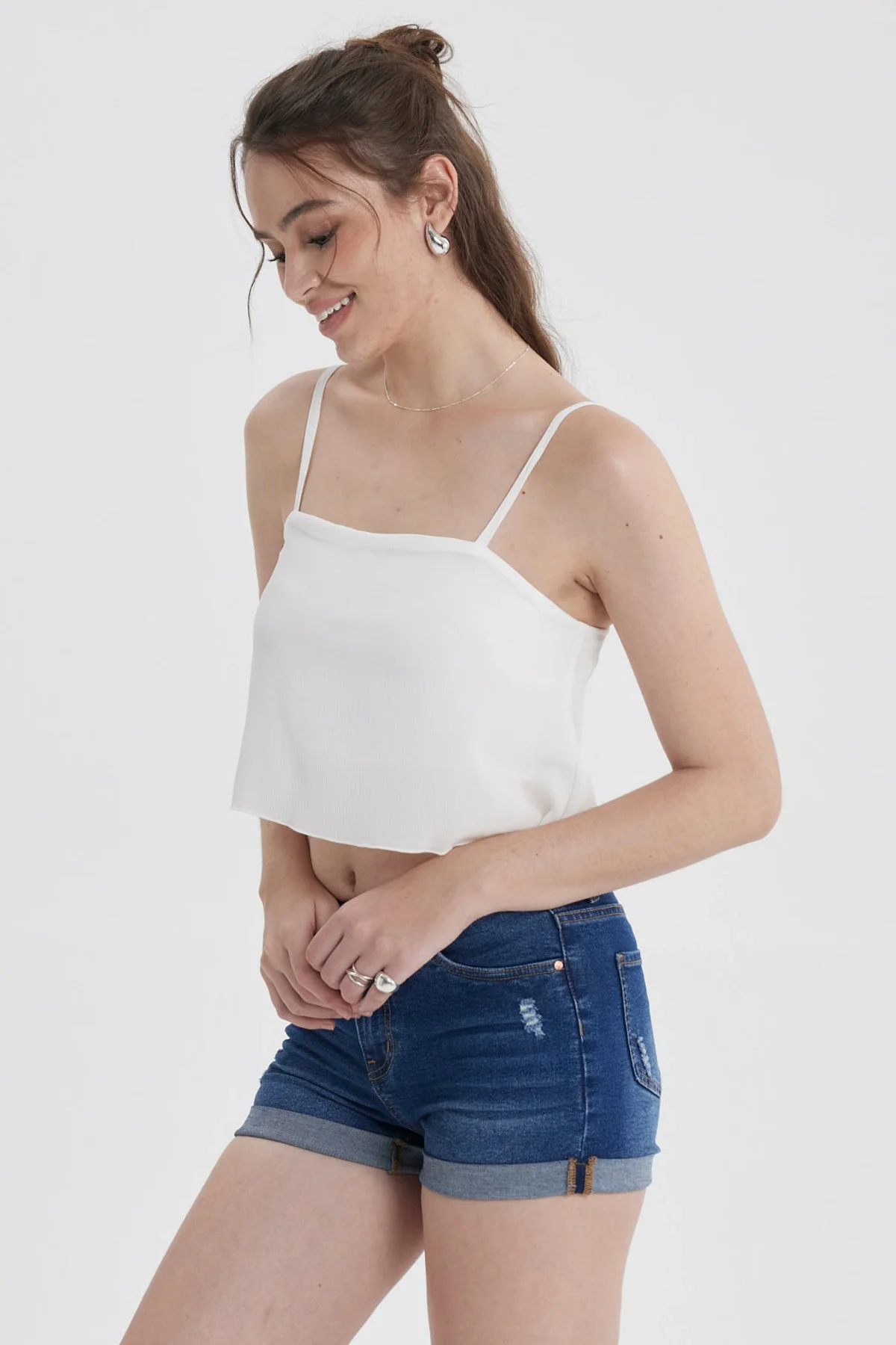 Peto Mujer Pabilo Bicapa Blanco - Image 2