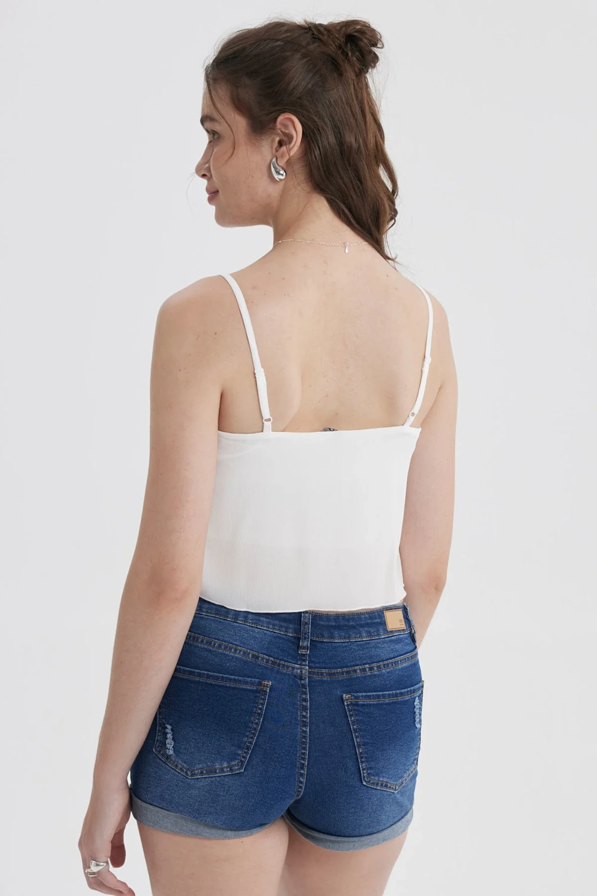 Peto Mujer Pabilo Bicapa Blanco - Image 3