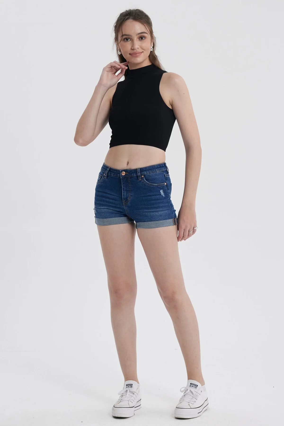 Peto Mujer Sin Costura Negro - Image 4