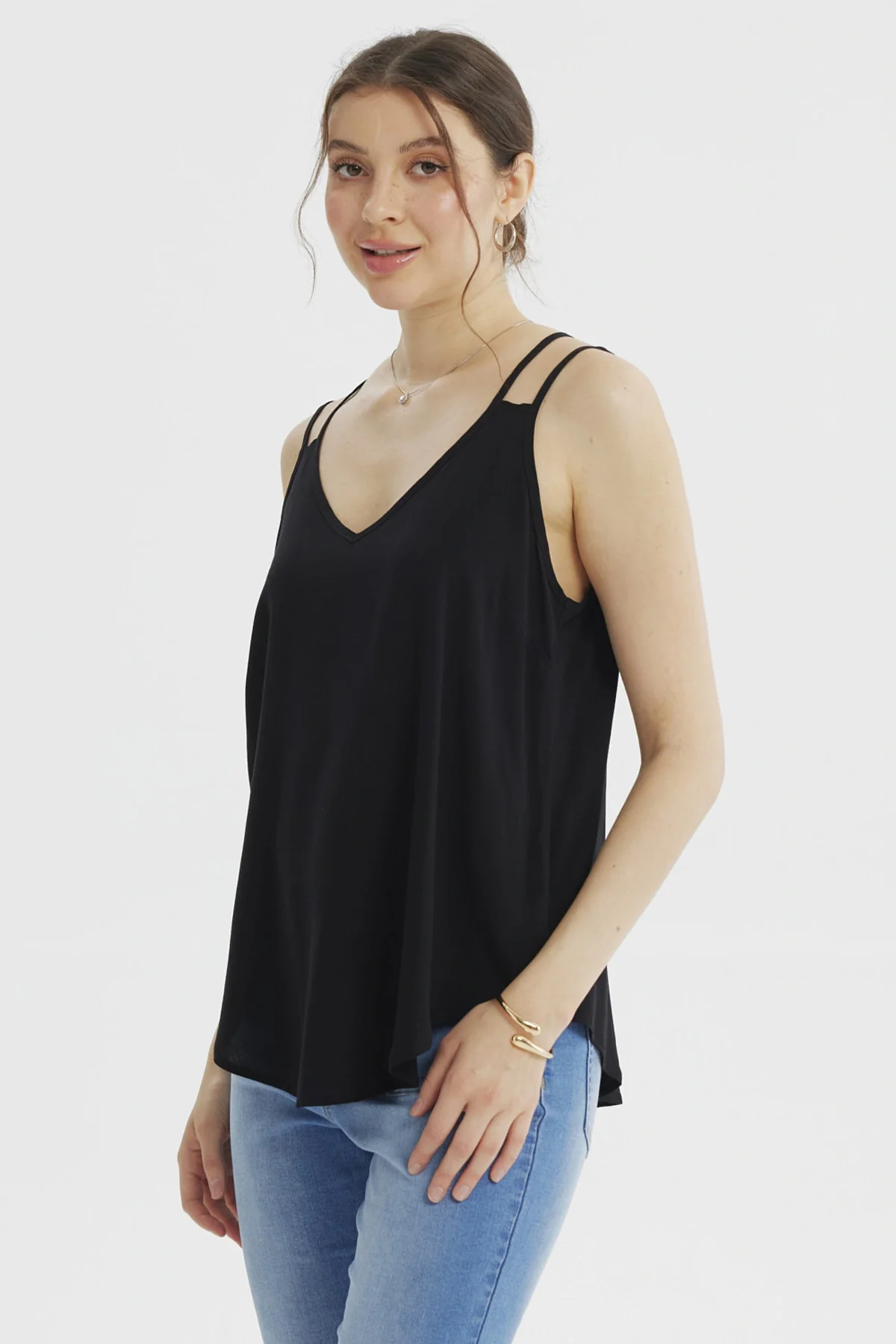 Peto Mujer Slim Negro - Image 2