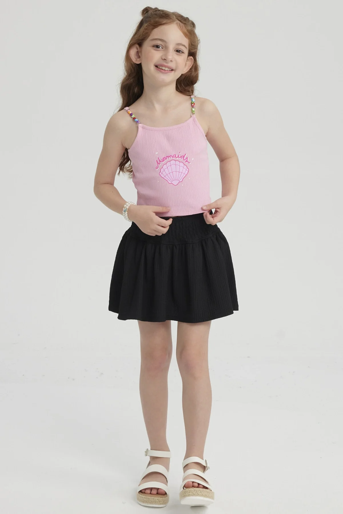 Peto Niña Rib Mostacilla Pabilo Rosado - Image 4