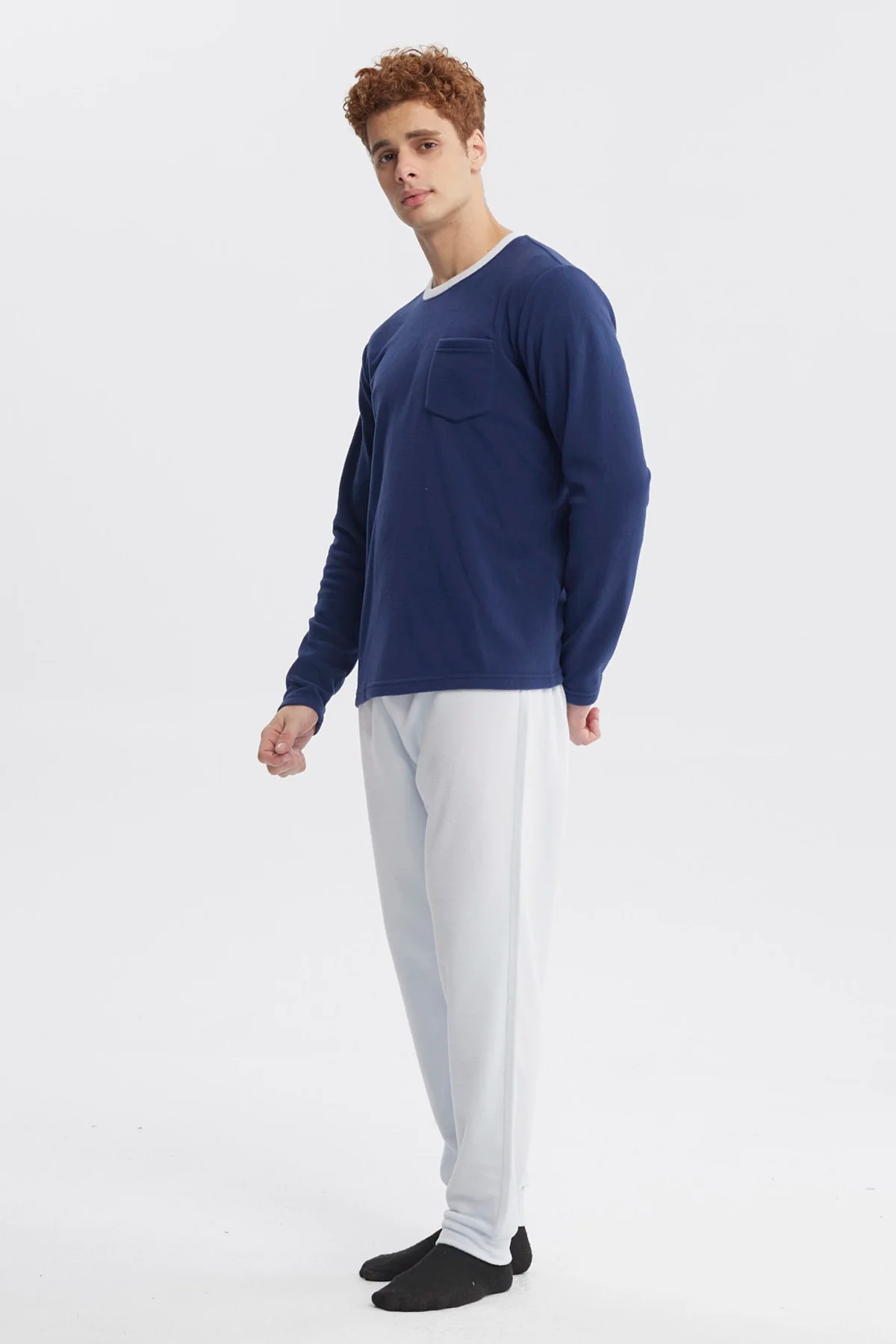 Pijama Hombre Pijama Azul - Image 4