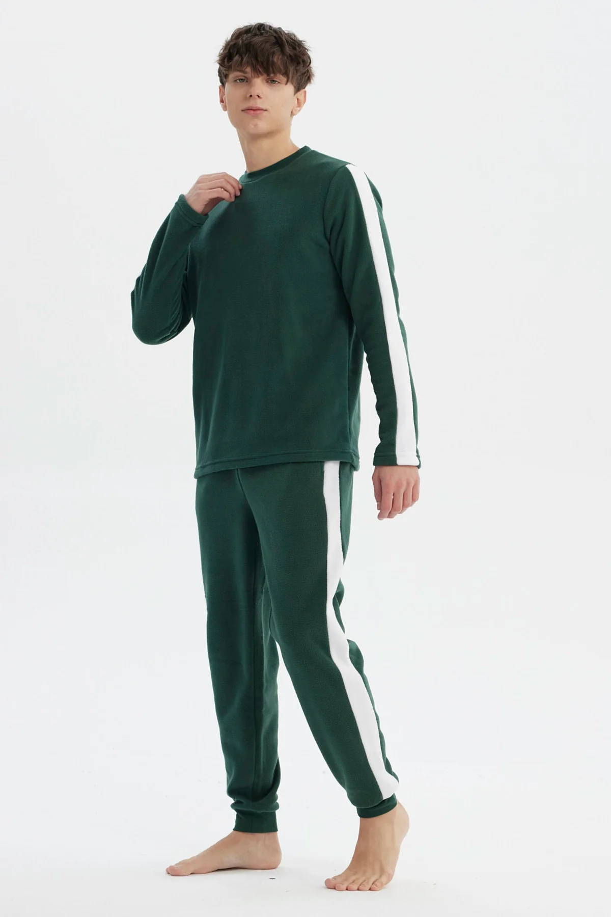 Pijama Hombre Pijama Verde - Image 3