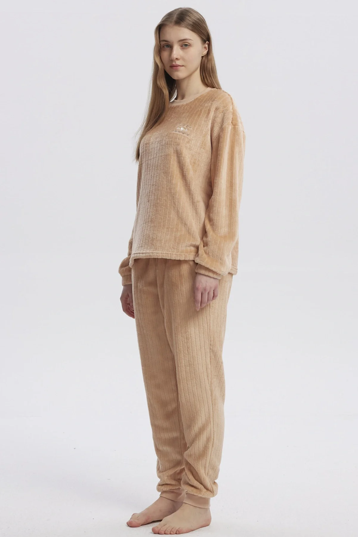 Pijama Mujer Juvenil Beige - Image 2
