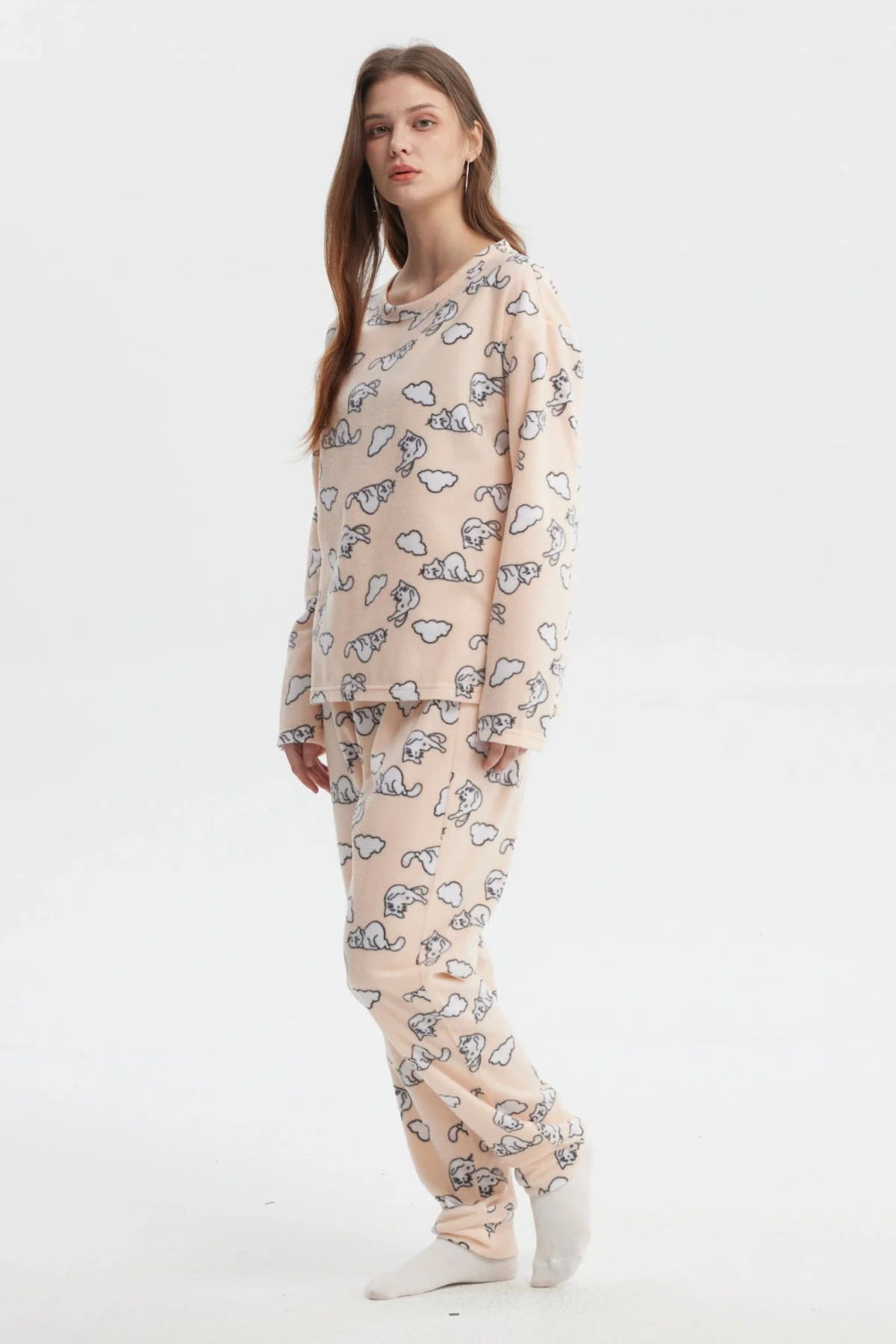 Pijama Mujer Juvenil Beige - Image 4