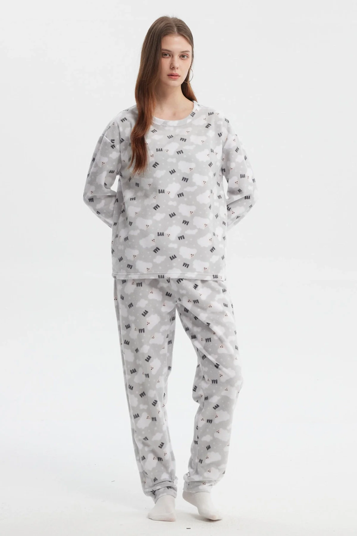 Pijama Mujer Juvenil Gris