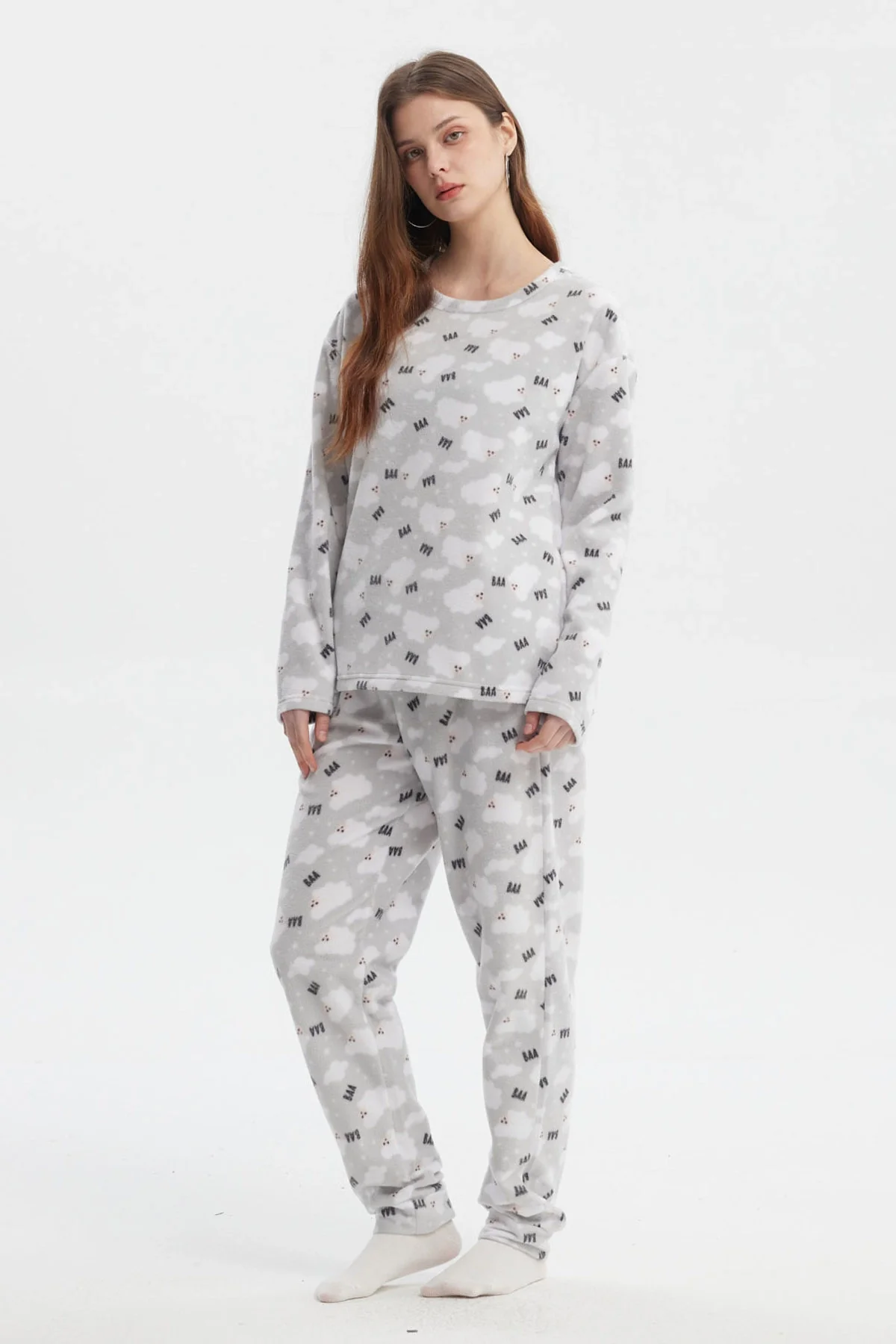 Pijama Mujer Juvenil Gris - Image 2