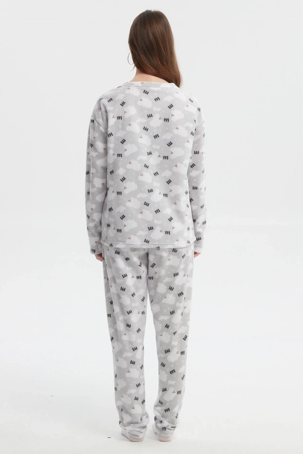 Pijama Mujer Juvenil Gris - Image 4