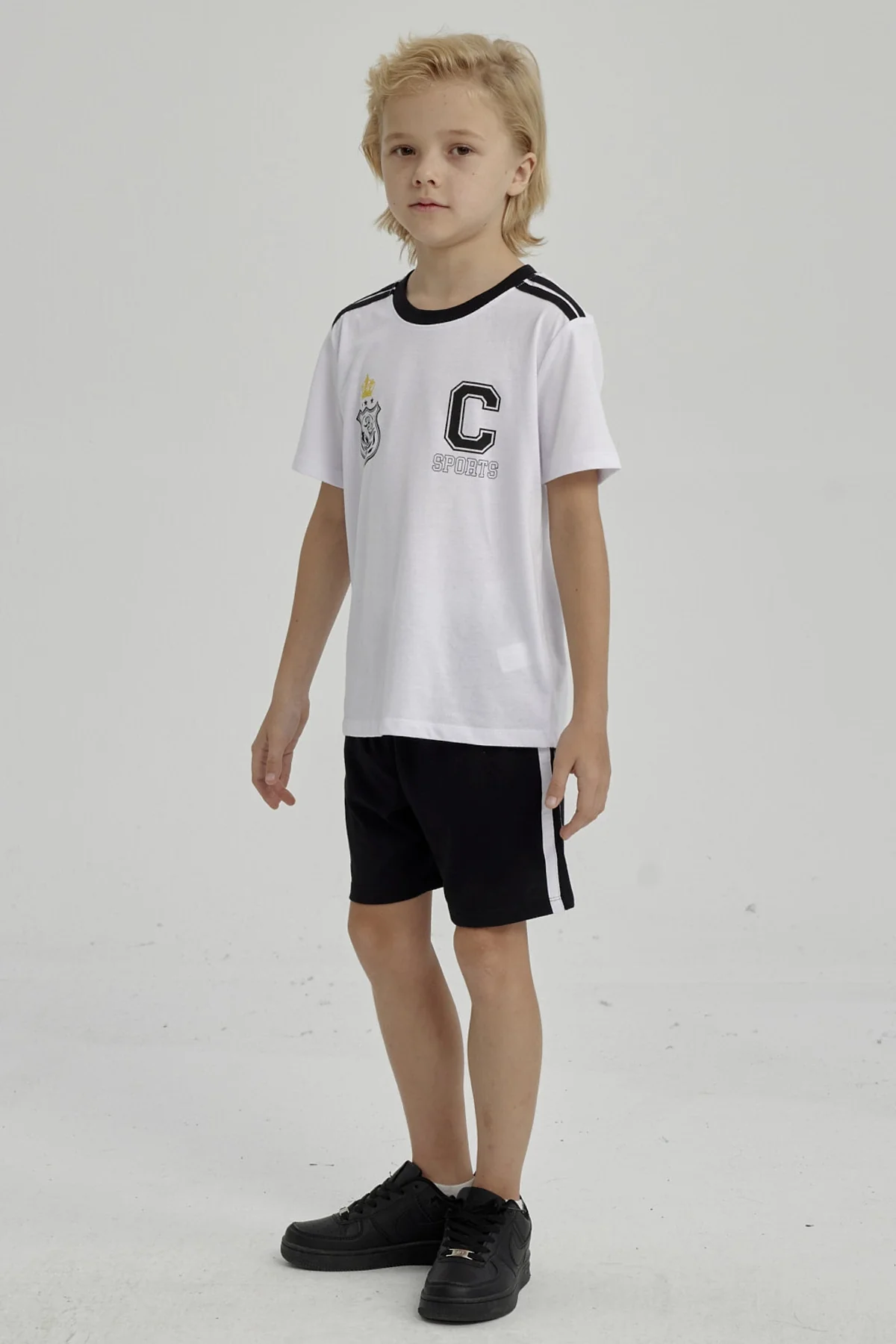 Pijama Niño Print Negro - Image 3