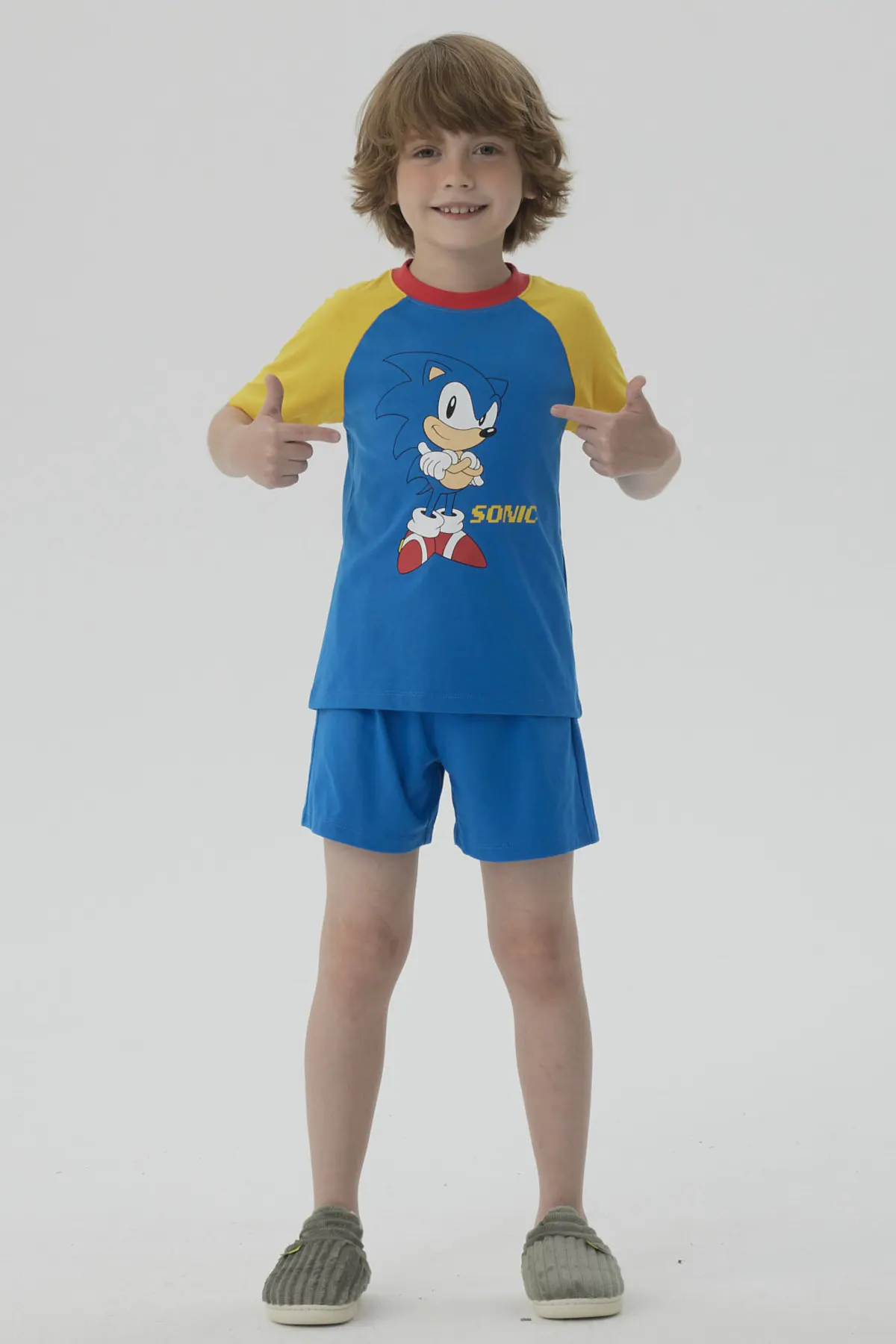 Pijama Niño Sonic Azulino - Image 4