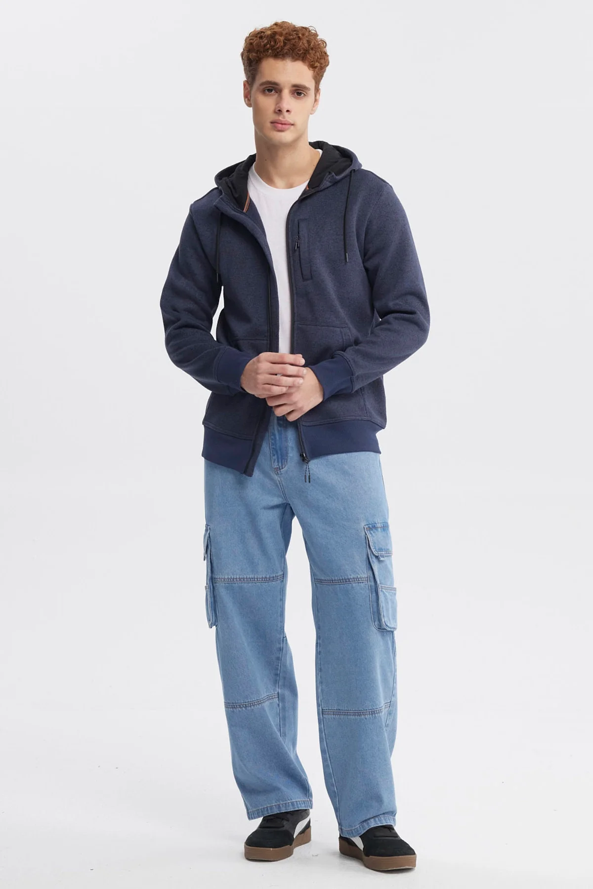 Polar Hombre Hoodie Azul - Image 4