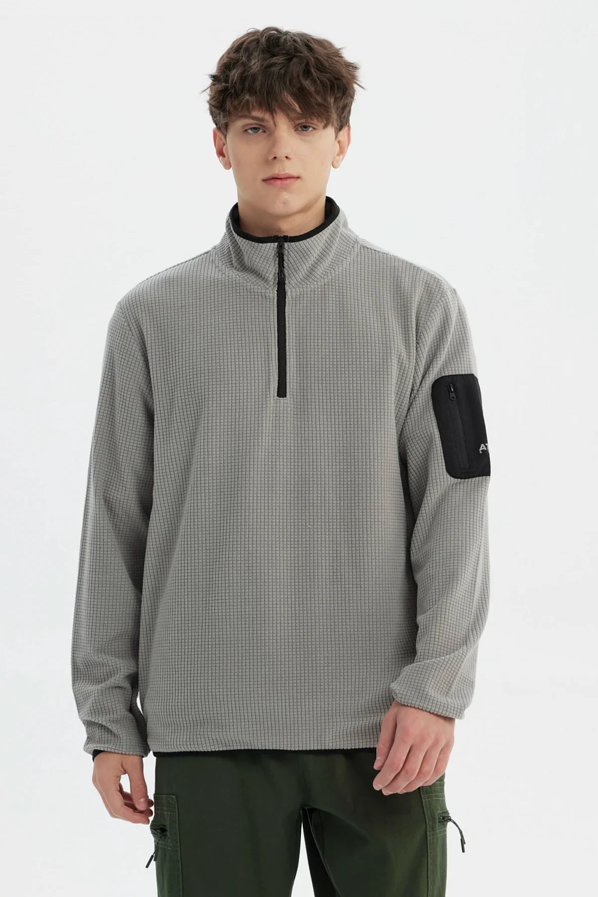 Polar Hombre Juvenil Slim Gris