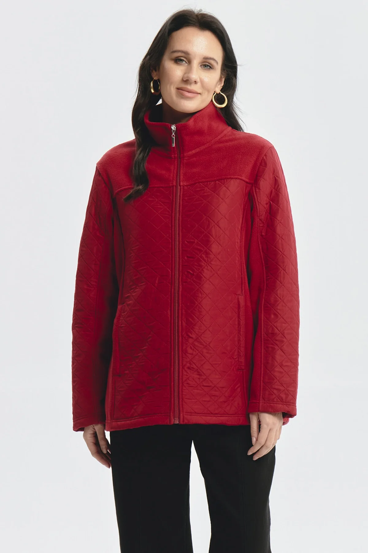Polar Mujer Aplicación Taslan Rojo