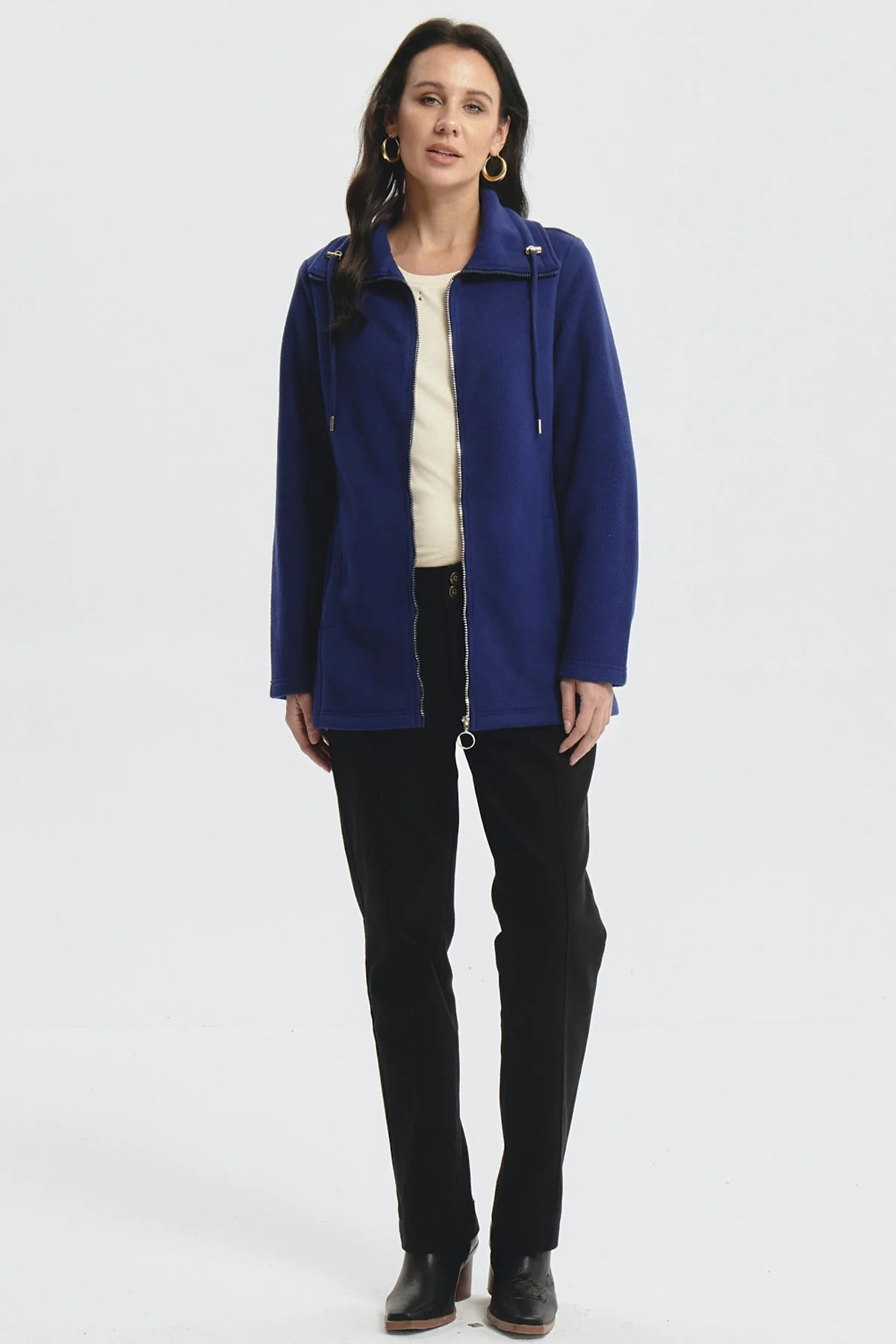 Polar Mujer Básico Azul - Image 4