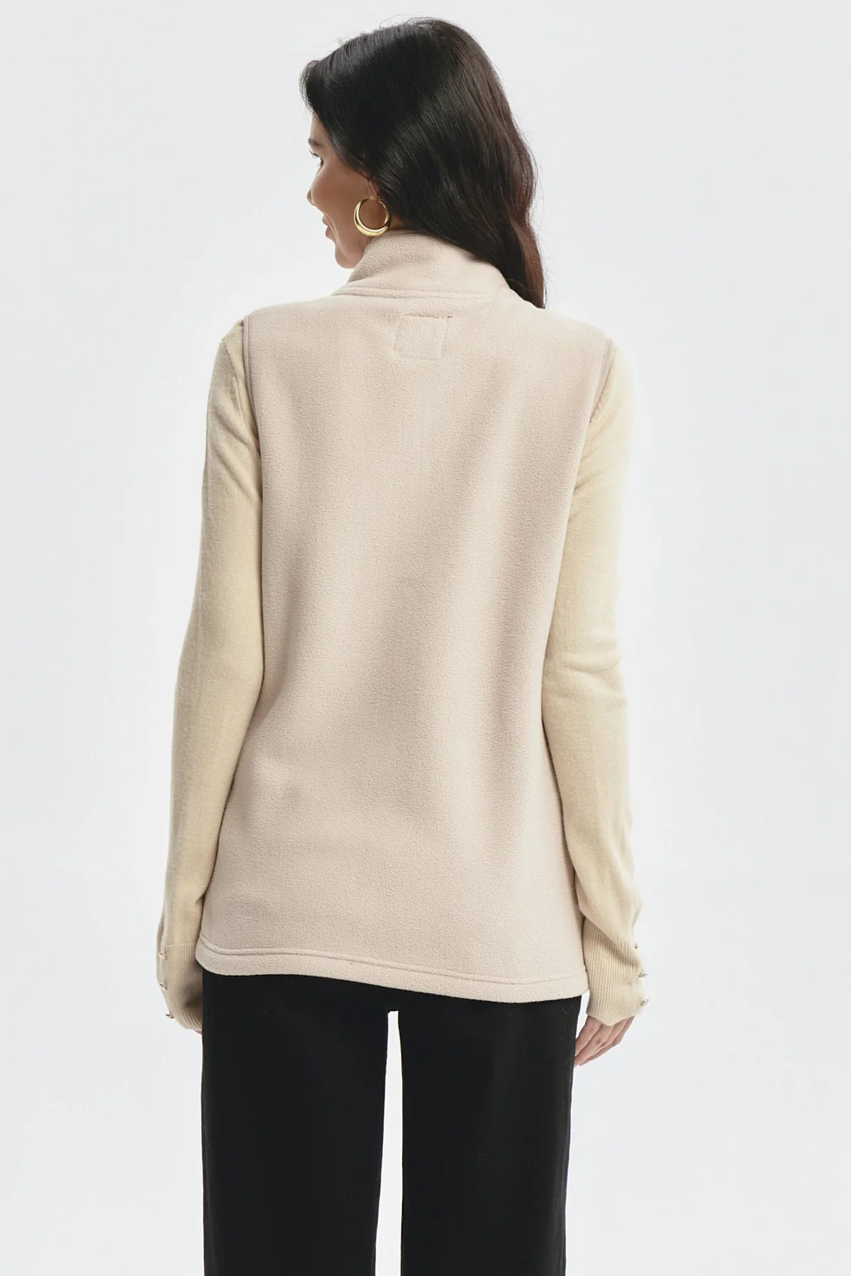 Polar Mujer Básico Beige - Image 3