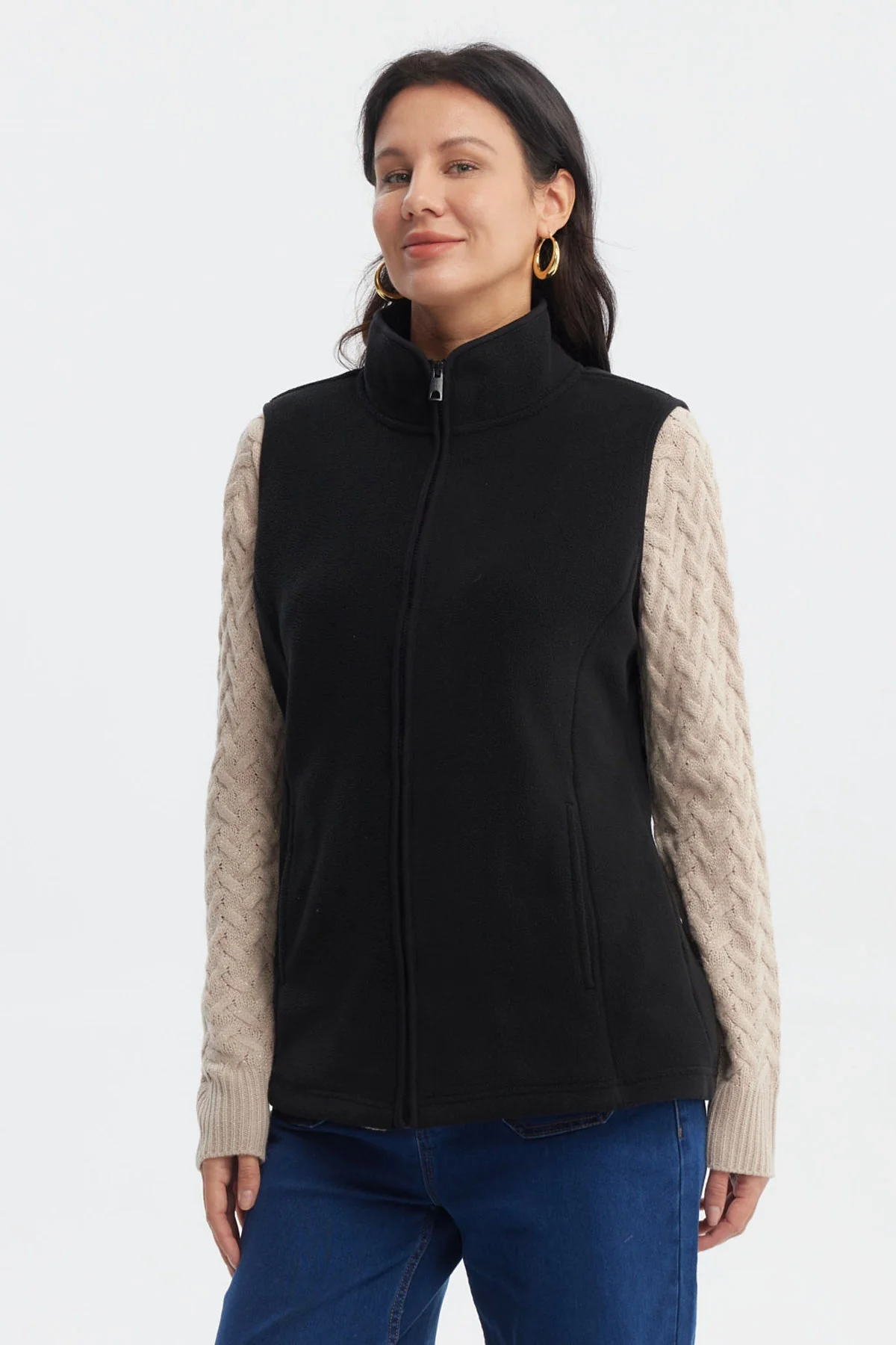 Polar Mujer Básico Negro - Image 2