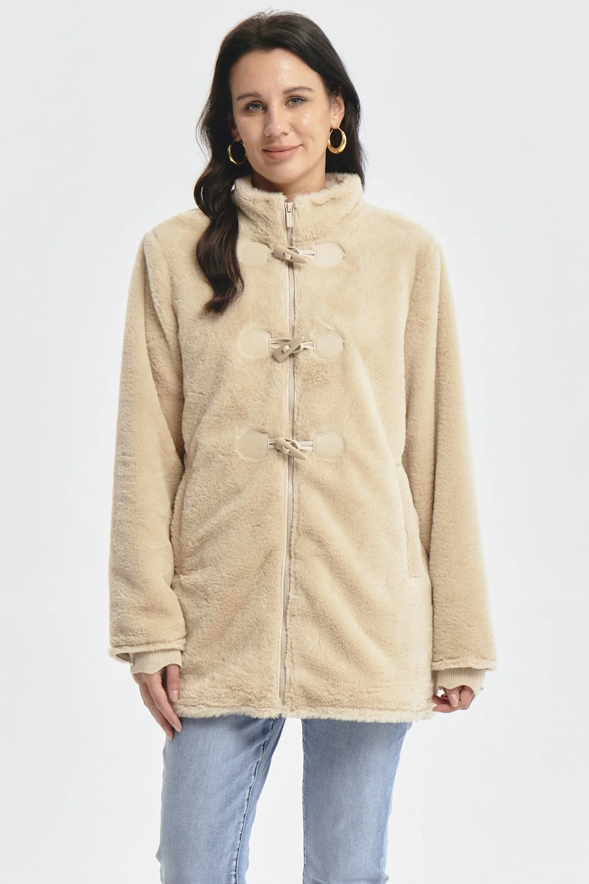 Polar Mujer Montgomery Beige Oscuro