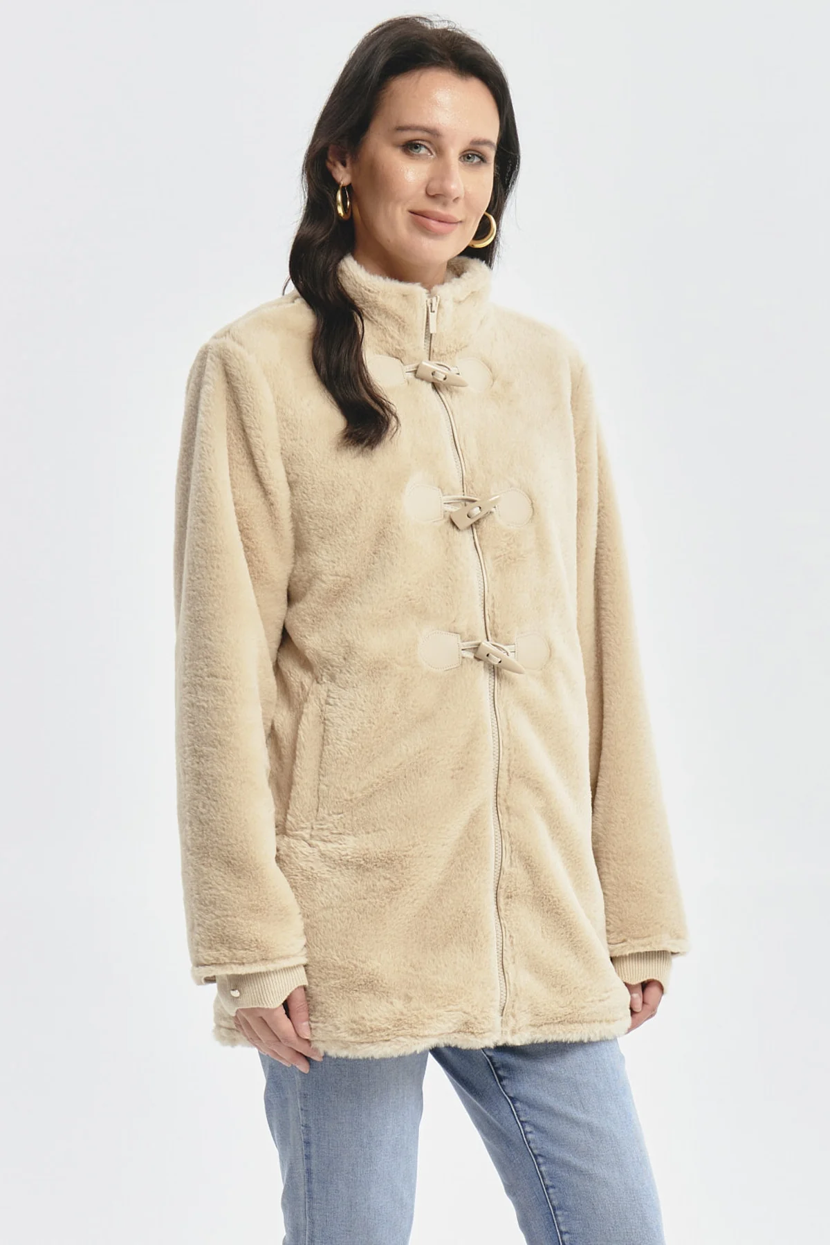 Polar Mujer Montgomery Beige Oscuro - Image 2