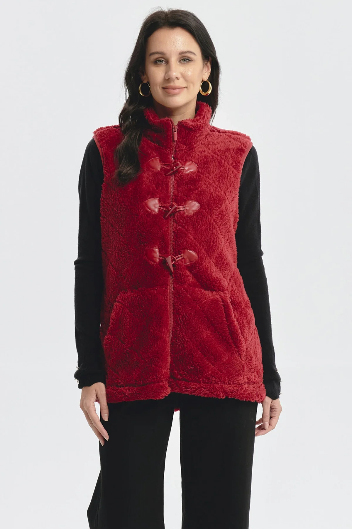 Polar Mujer Montgomery Rojo