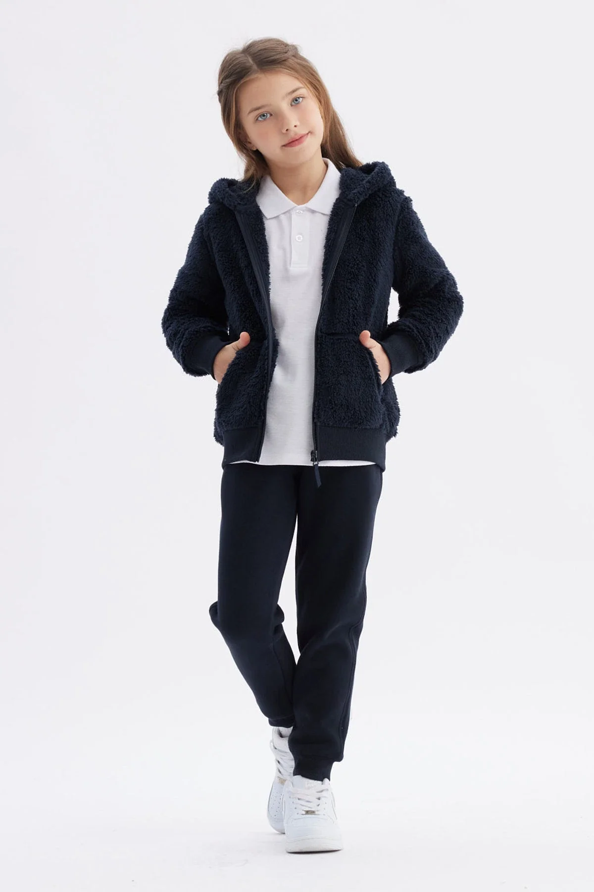 Polar Unisex Peludo Azul Marino - Image 4