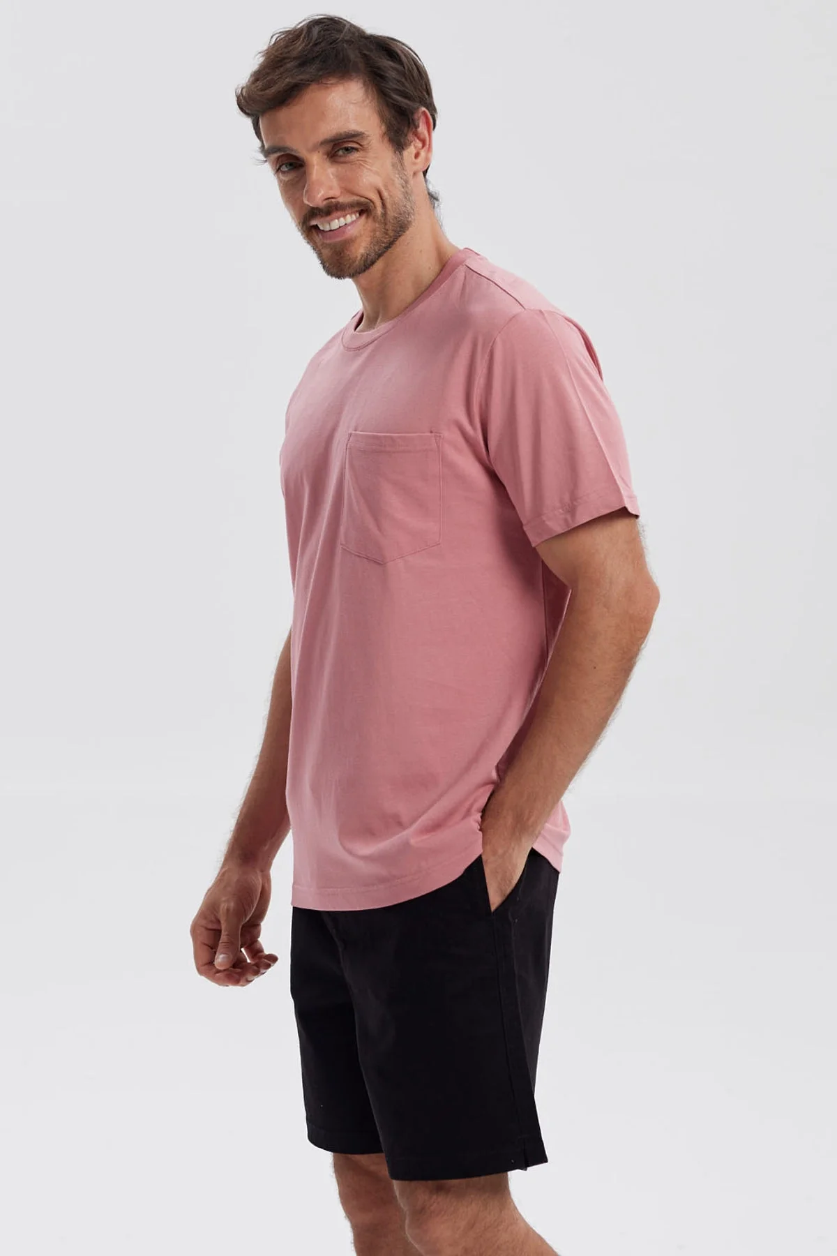 Polera Hombre Básica Con Bolsillo Sandía - Image 2