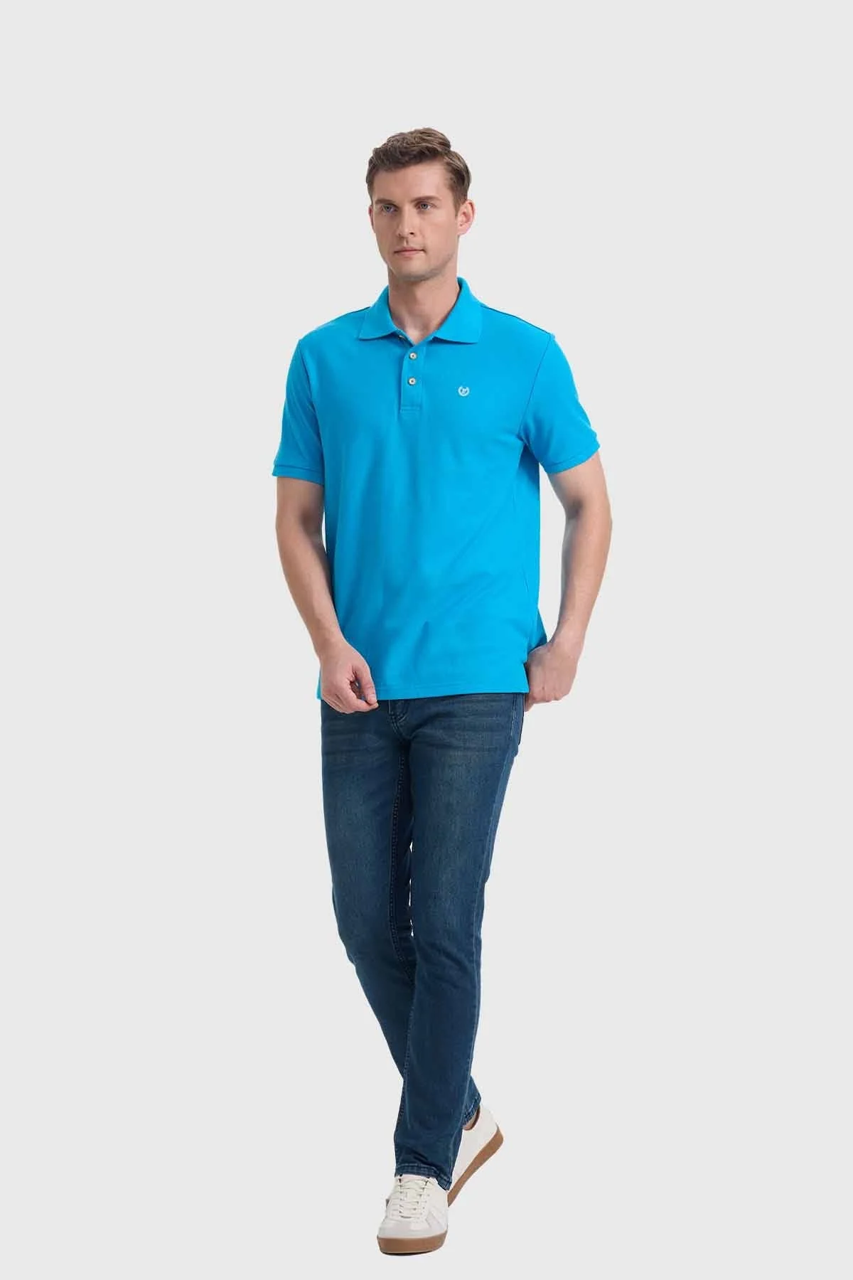 Polera Hombre Básica Piqué Calipso - Image 4