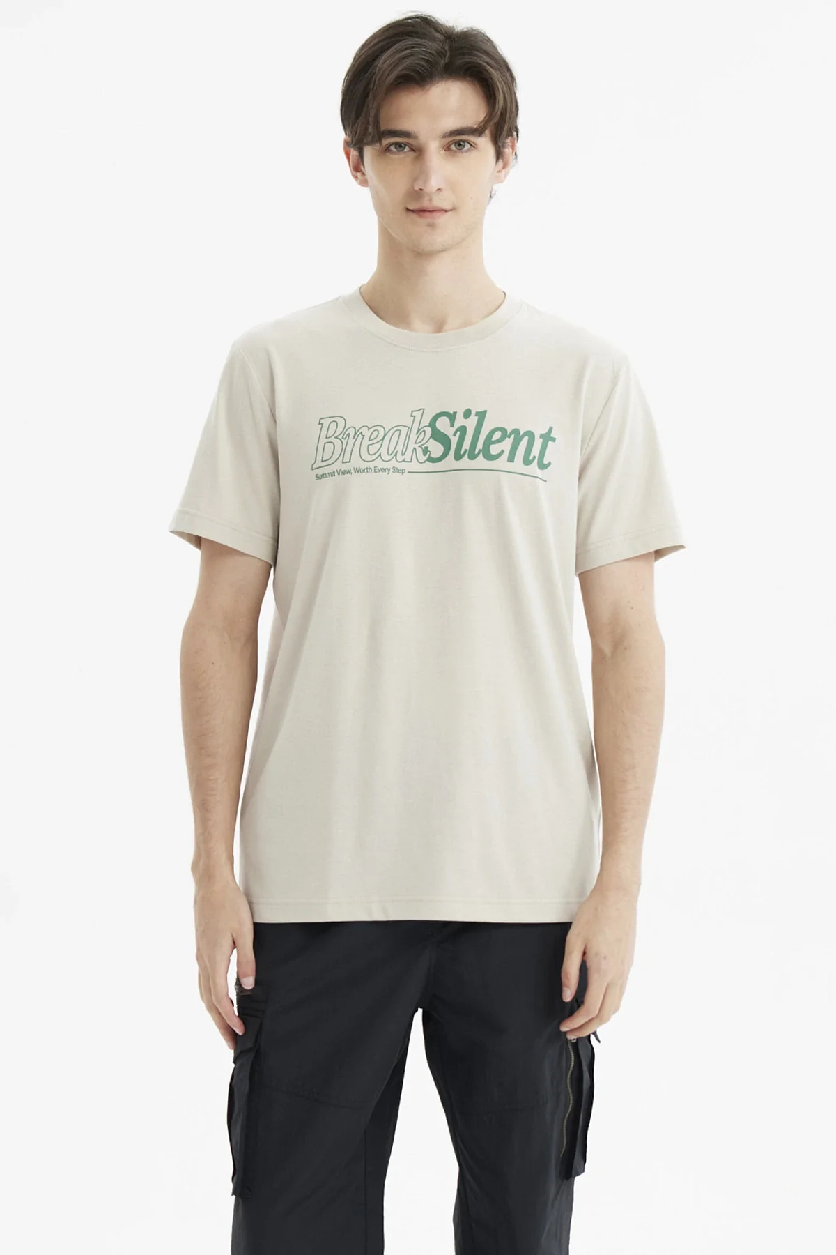 Polera Hombre Basket Beige