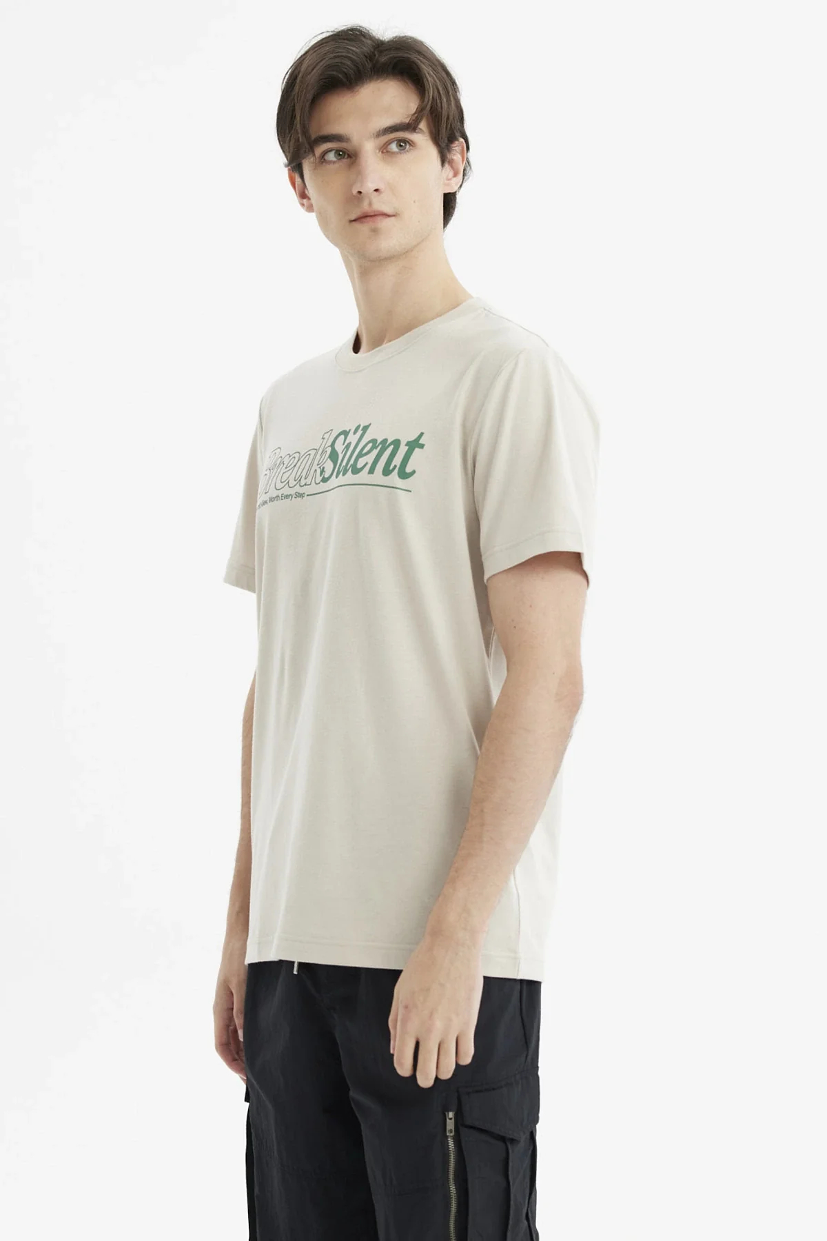 Polera Hombre Basket Beige - Image 2