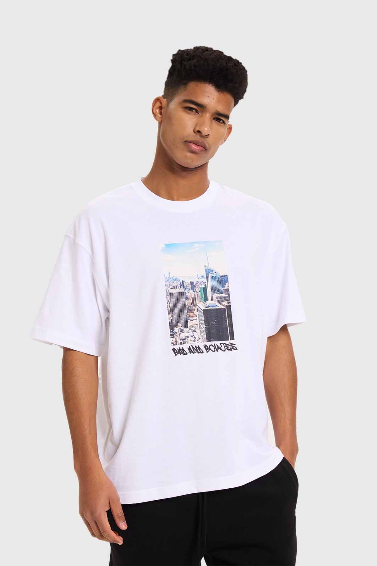 Polera Hombre City Blanco - Image 2