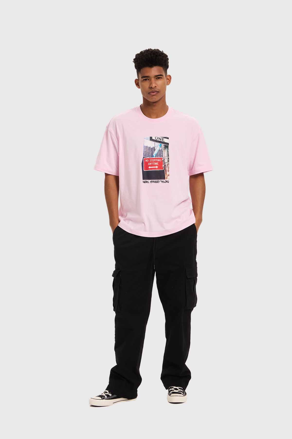 Polera Hombre City Rosado - Image 4