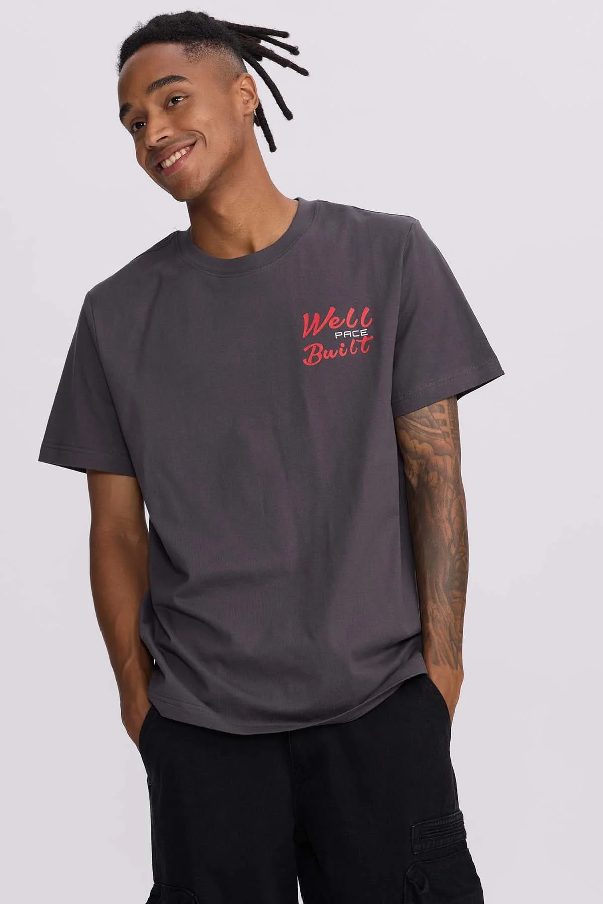 Polera Hombre Doble Print Marengo - Image 2