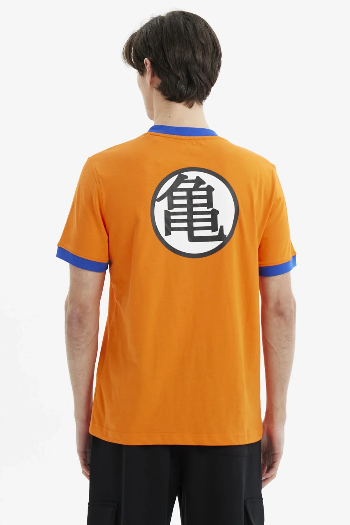 Polera Hombre Dragon Ball Naranjo - Image 2