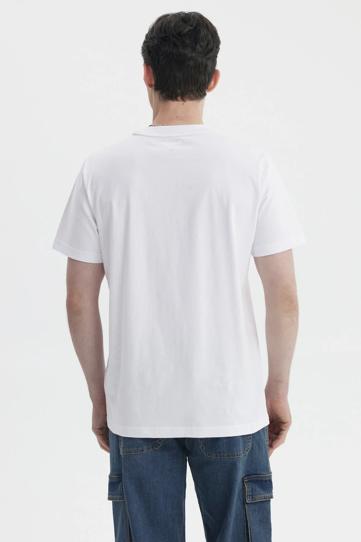 Polera Hombre Dragon Blanco - Image 3