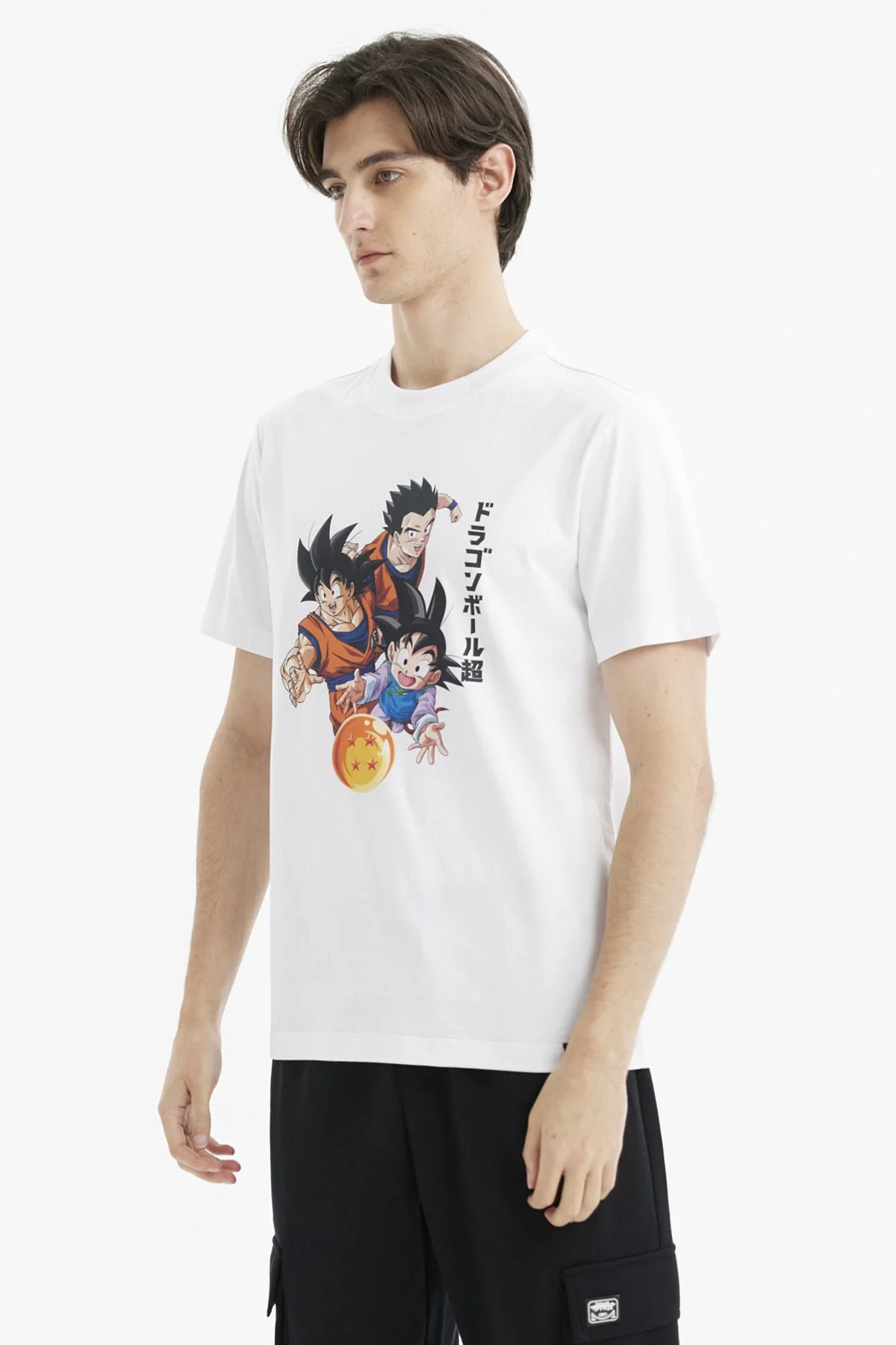 Polera Hombre Dragon Blanco - Image 2