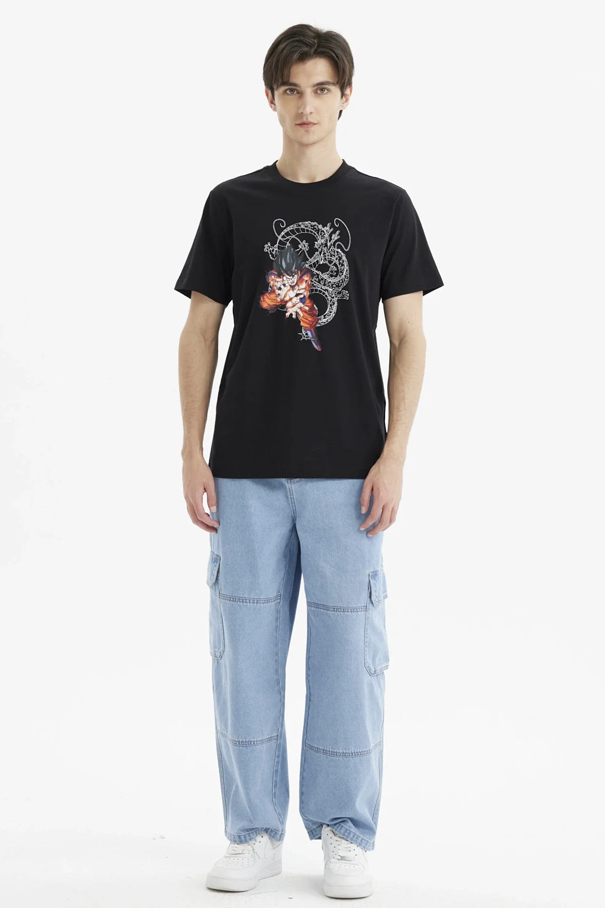Polera Hombre Dragon Negro - Image 4