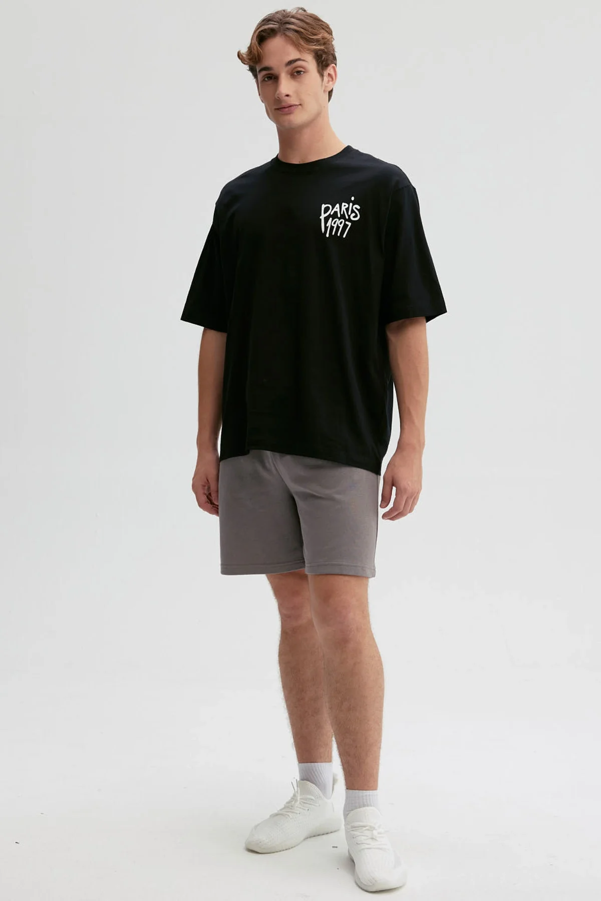 Polera Hombre Graffiti City Negro - Image 4