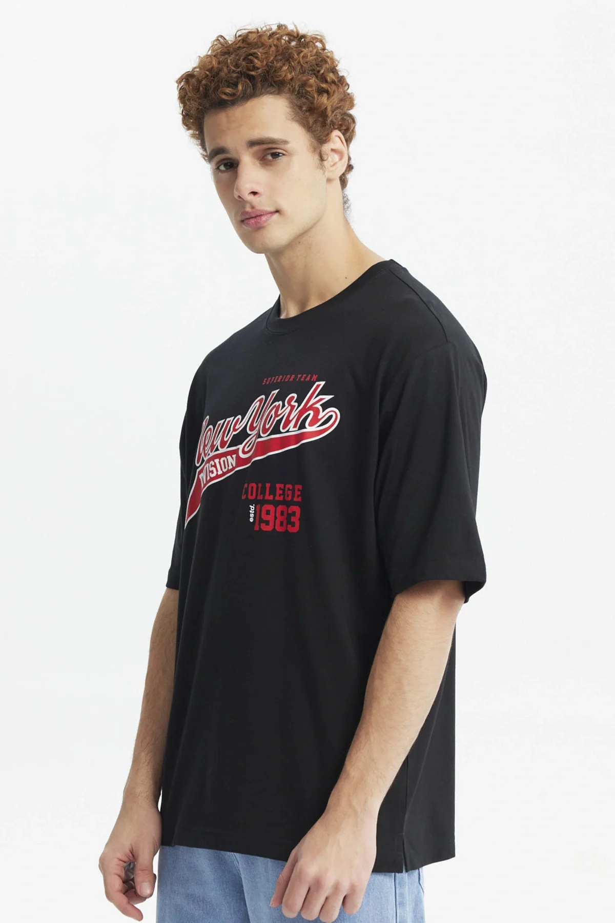 Polera Hombre Juvenil Negro - Image 2